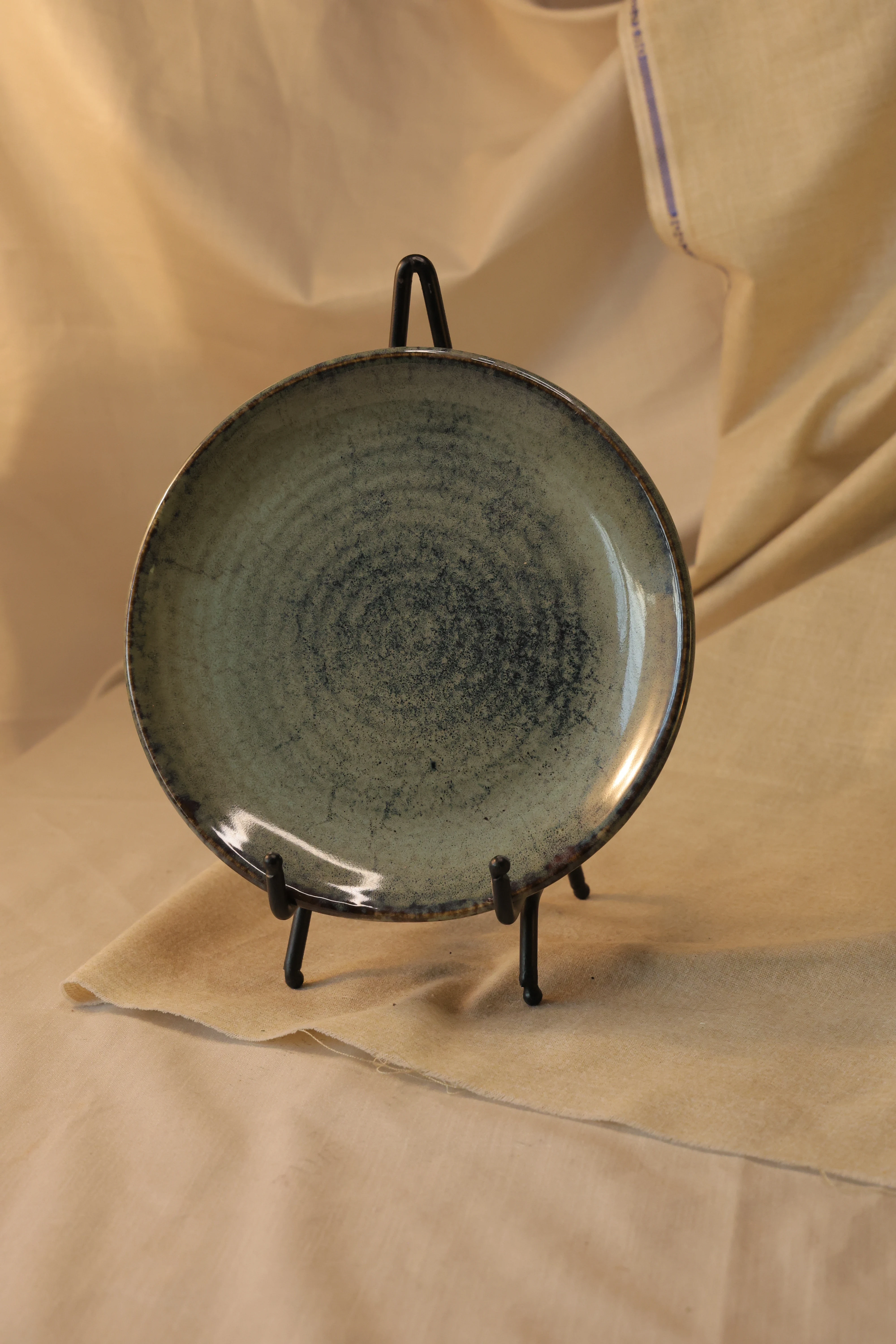 The Mint Horizon Ceramic Plate