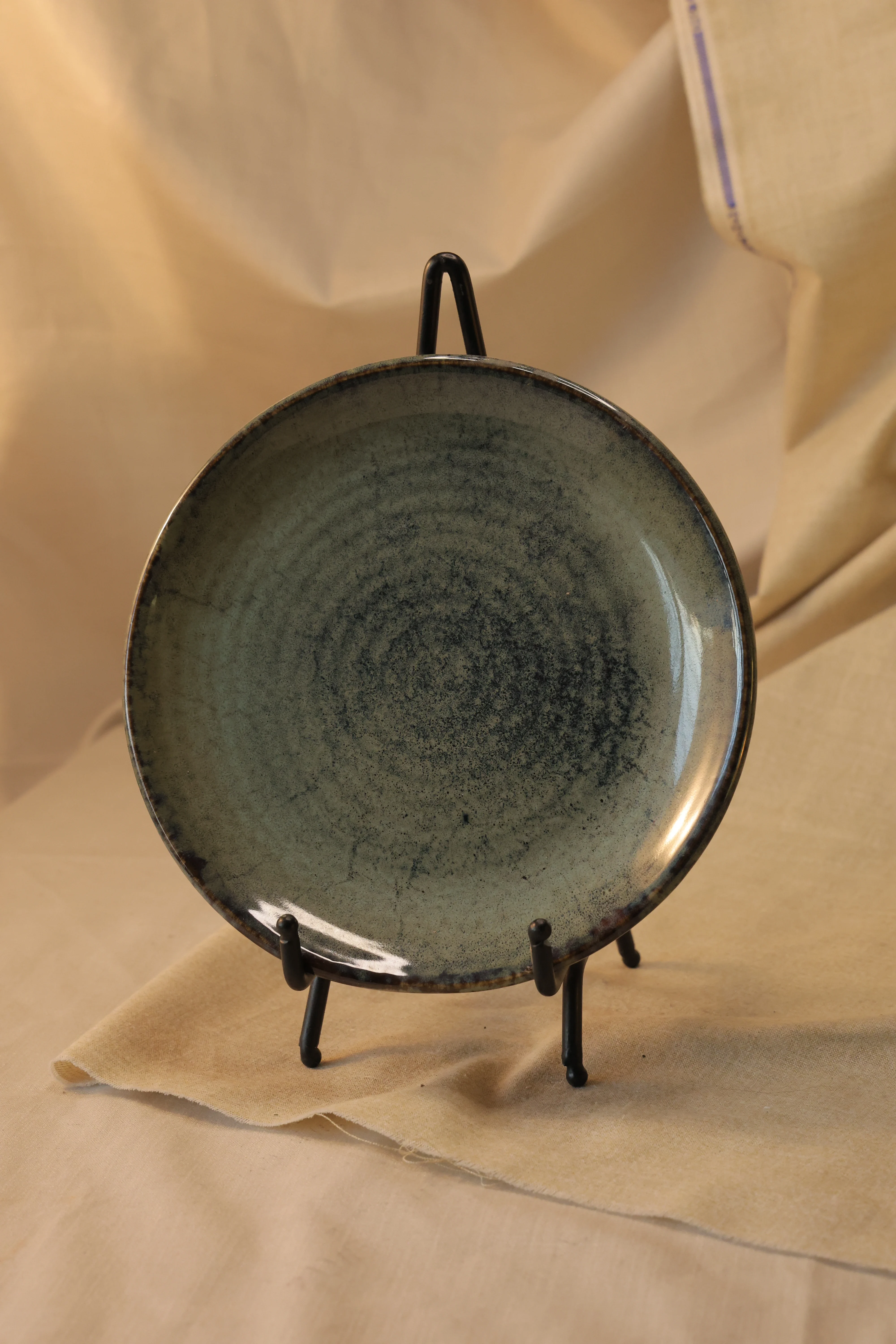 The Mint Horizon Ceramic Plate