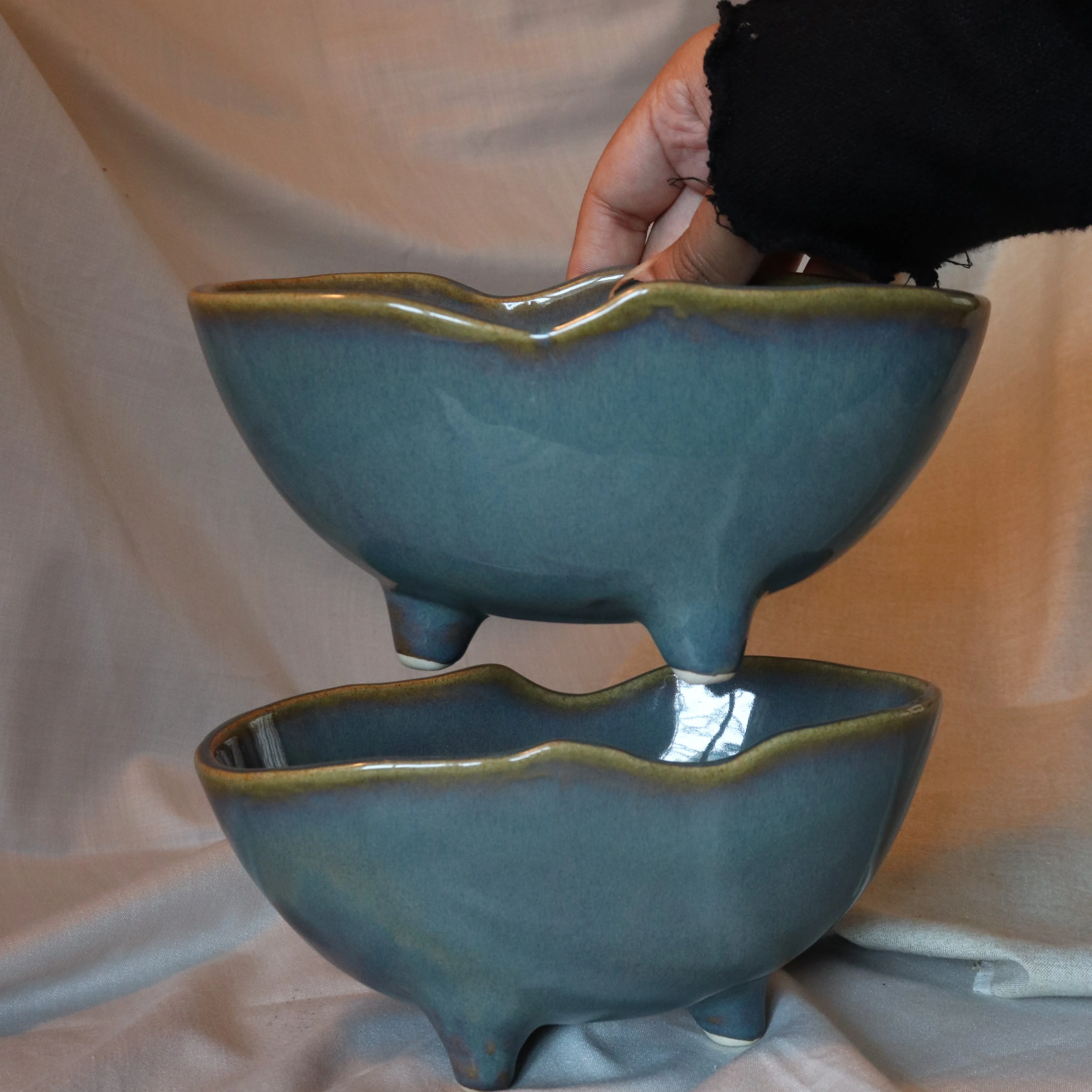 Serene Ripple Bowl